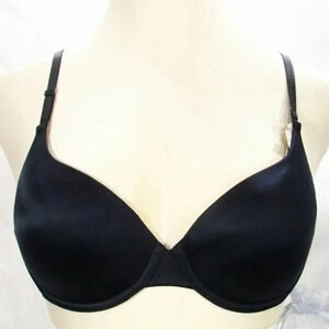 36A Fine Lines RL026A Refined Convertible T-Shirt UW Bra Black NWT New with Tag